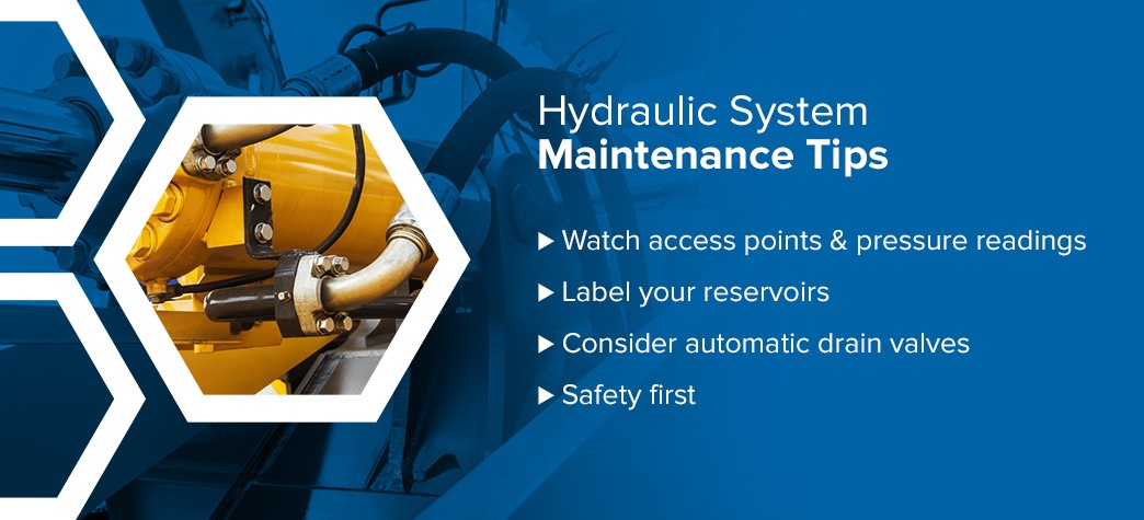 hydraulic system maintenance tips