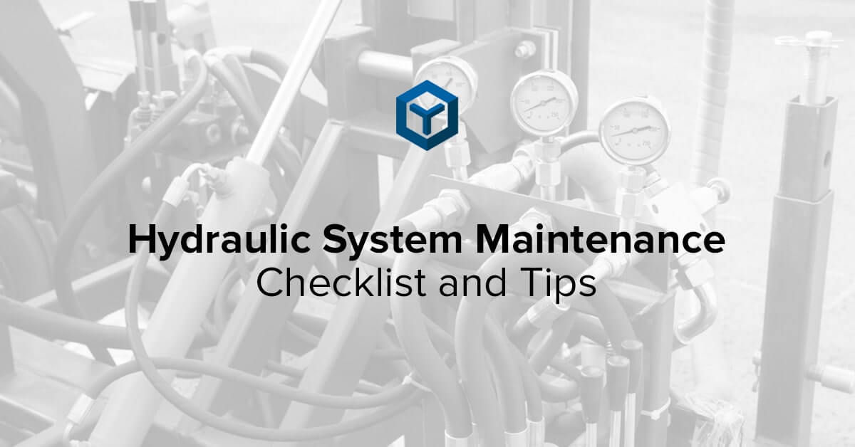 hydraulic system maintenance checklist