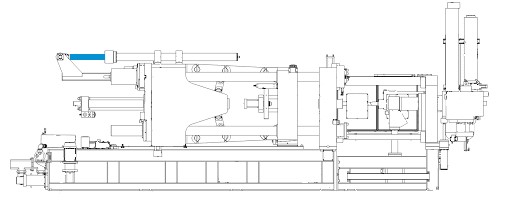 die casting machine hydraulic rod lock