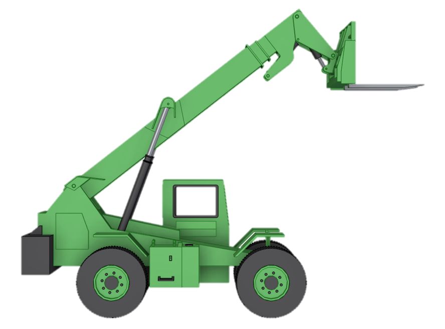 hydraulic rod lock on Forklift