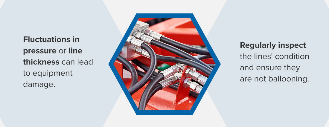 Regular Hydraulic Lines Checkup